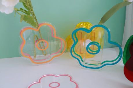 NICEMOON Ava Acrylic Flowered Decorations from NICEMOON