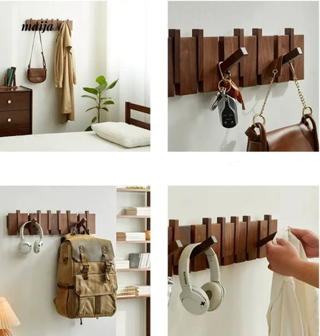 KIMACHI Wooden Piano Key Coat Hooks from KIMACHI