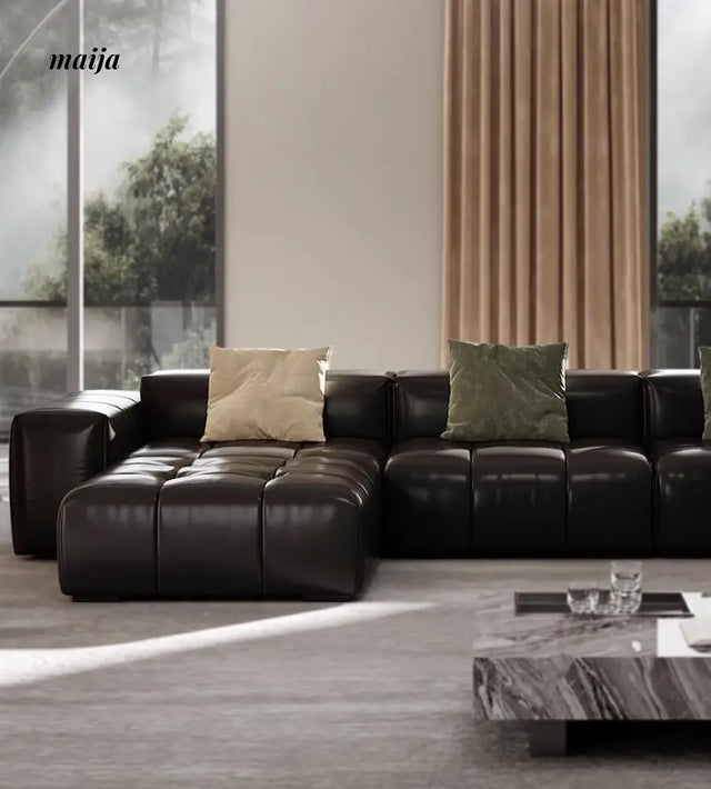 [Pre-Order] Genuine Leather Modular Sofa from maija