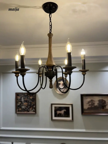 NANCY French Retro Chandelier Soft Decor Children's Room from NANCY