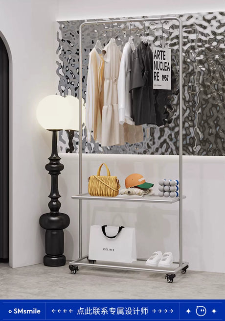 SM Stella Stainless Steel Clothing Prop Stand from SM