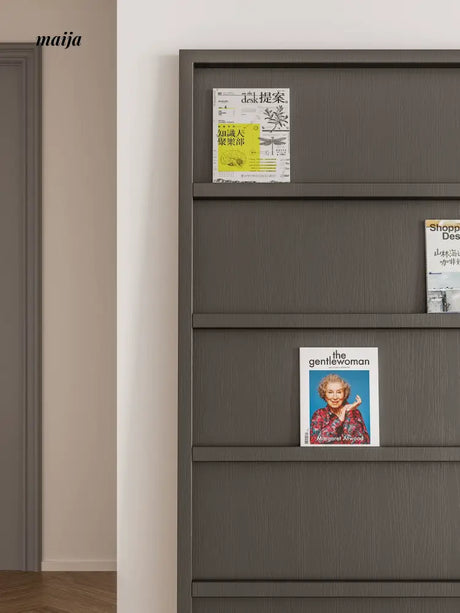 GUJI Scandinavian Modern Magazine Stand with Storage from GUJI