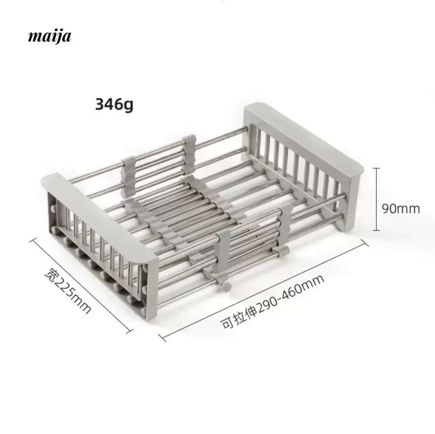 CAROTE Adjustable Kitchen Drying Rack and Storage System from CAROTE