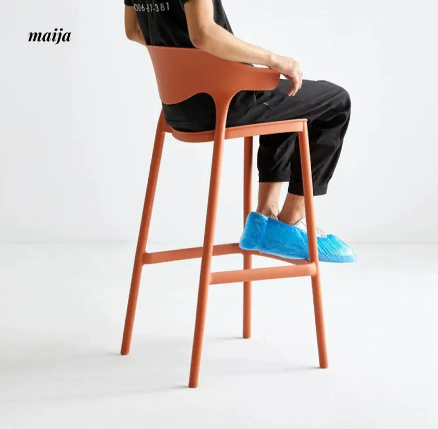 Lotus Plastic Bar Stool