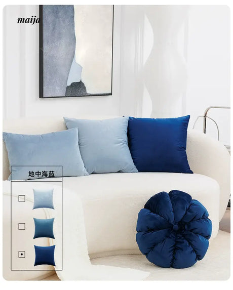MISTYWOOD Blue Swan Pillow for Bedroom from MISTYWOOD