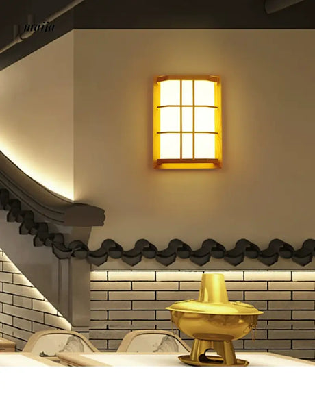 ZHONGSHAN Japanese Wall Sconce for Living Room from ZHONGSHAN