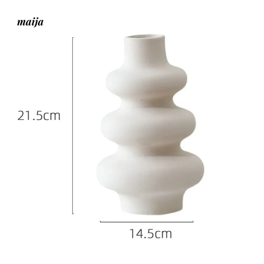 Circle Ceramic Vase