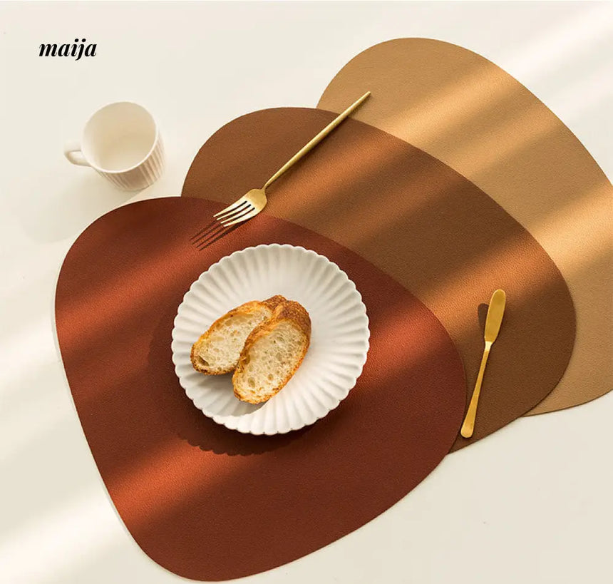 Leather Table Placemat from maija