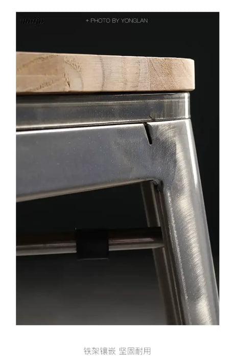 LAZYSPACE James Industrial Bar Chair from LAZYSPACE