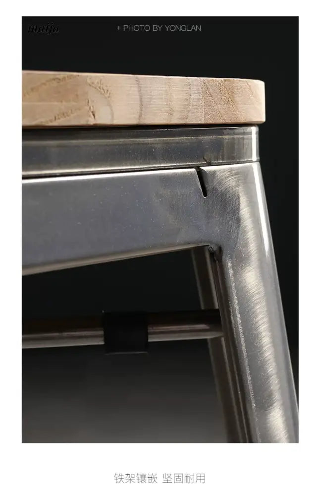 LAZYSPACE James Industrial Bar Chair from LAZYSPACE