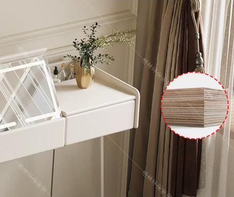 GEPH Henry Light Luxury Cream Makeup Table from GEPH