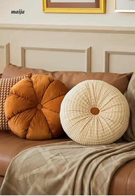 MISTYWOOD Retro Orange Pillow for Bed from MISTYWOOD