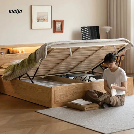 GENJI Elysia Solid Wood Box Bed from GENJI