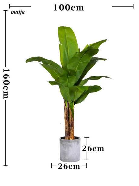 Artificial Large Leaf Banana Tree from maija