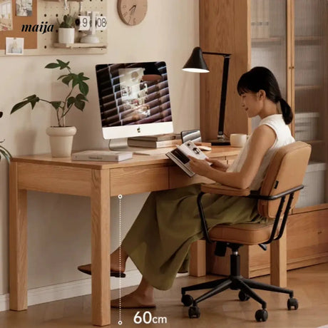 GENJI Mollie Solid Wood Desk from GENJI