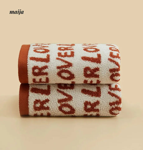 Love Heart Face Towel from Nuanyou