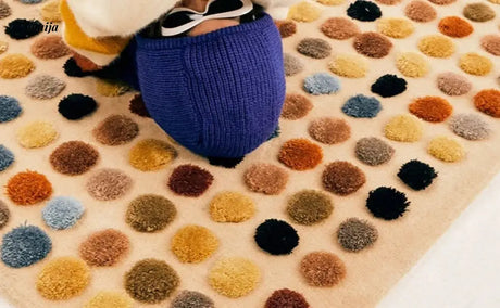 UNDERLAND Rainbow Candy Rug from UNDERLAND