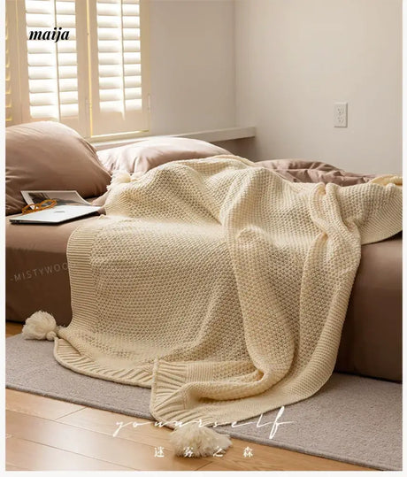 MISTYWOOD Decorative Orange Sofa Duvet from MISTYWOOD