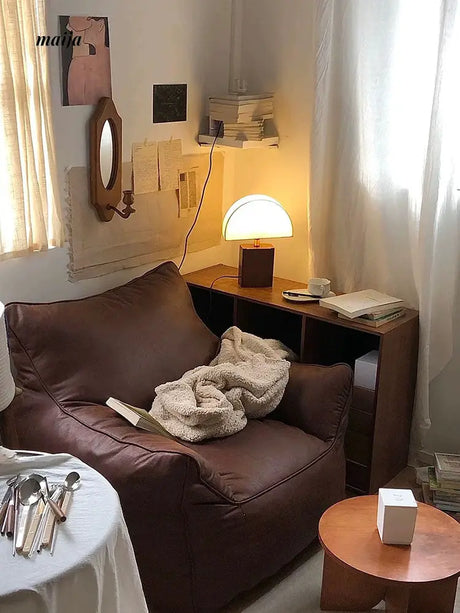 Retro Half Moon Lamp from maija