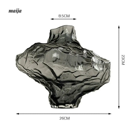 LIVETAI Light Luxury Crystal Glass Vase from maija