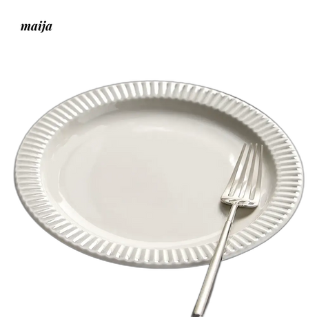 MOSE Ink-Color Straw Hat Dish from MOSE