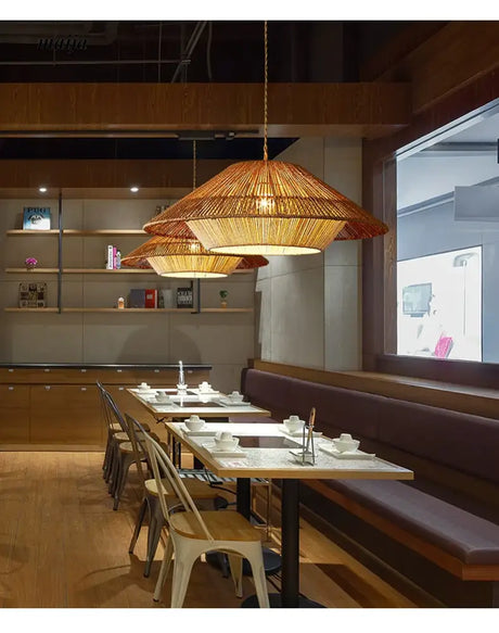 ZHONGSHAN Wabi-Sabi Rope Chandelier for Home from ZHONGSHAN