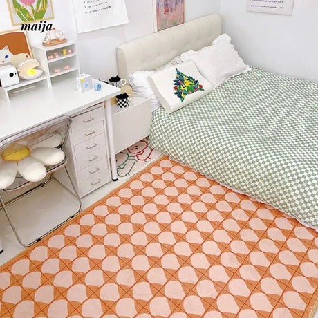 TIPTOE Coral Shell Rug from TIPTOE
