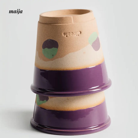 CIIREALS Eggplant Ceramic Planter from maija