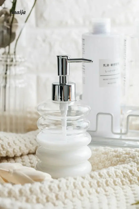 Epius Glass Soap Dispenser from maija