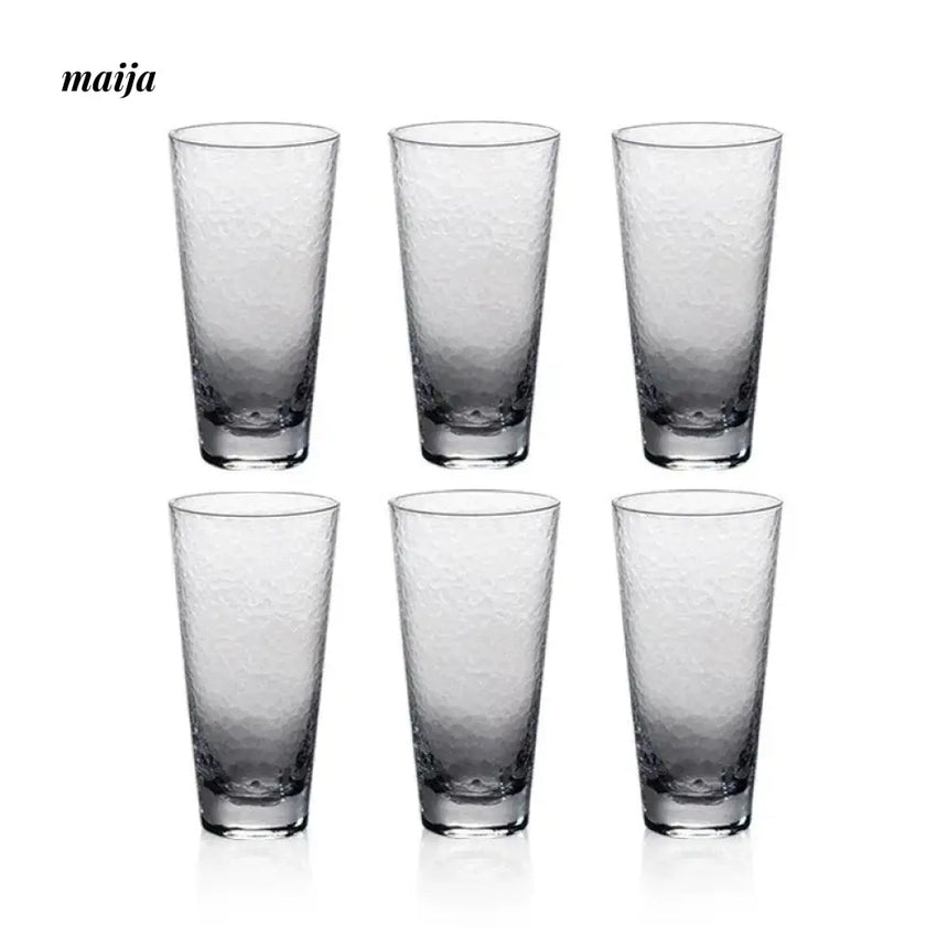 JOTO Japanese Glass Water Cup Beer Cold Drink Cup from JOTO