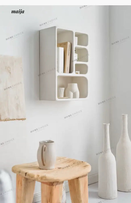 LIVINGPLUS Geometric Rectangular Hanging Storage Cabinet from MOSE