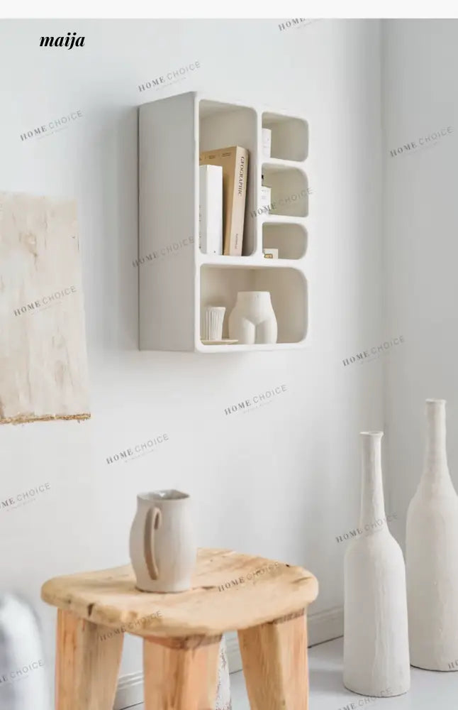 LIVINGPLUS Geometric Rectangular Hanging Storage Cabinet from MOSE