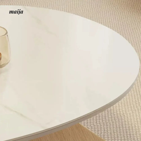 NAVI Snow Mountain Stone Top Coffee Table from NAVI