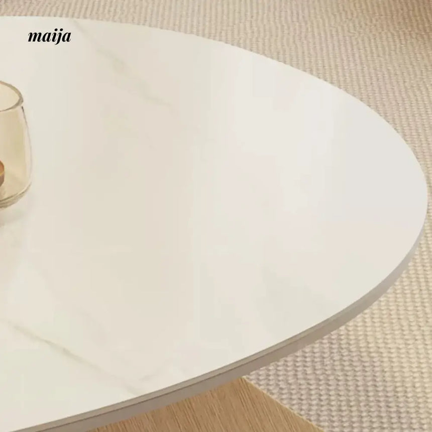 NAVI Snow Mountain Stone Top Coffee Table from NAVI