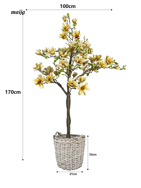 Artificial Magnolia Flower Plant from maija