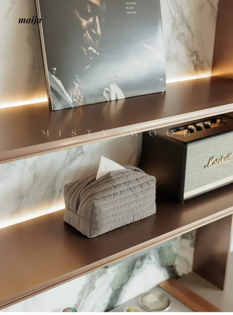 MISTYWOOD Cotton Paper Storage Tissue Box from MISTYWOOD