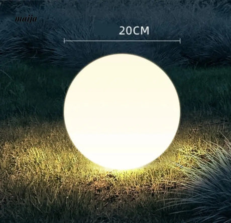 GVG Solar-Powered Waterproof Moon Garden Lamp from Kaiyashi
