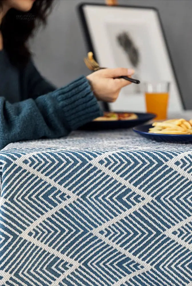 Chevron Vintage Tablecloth from maija