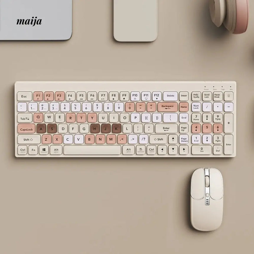 Contrast Wireless Keyboard and Mouse Set from maija