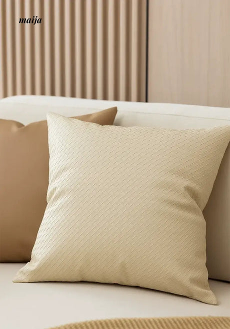 MISTYWOOD Retro High-End Leather Pillow from MISTYWOOD