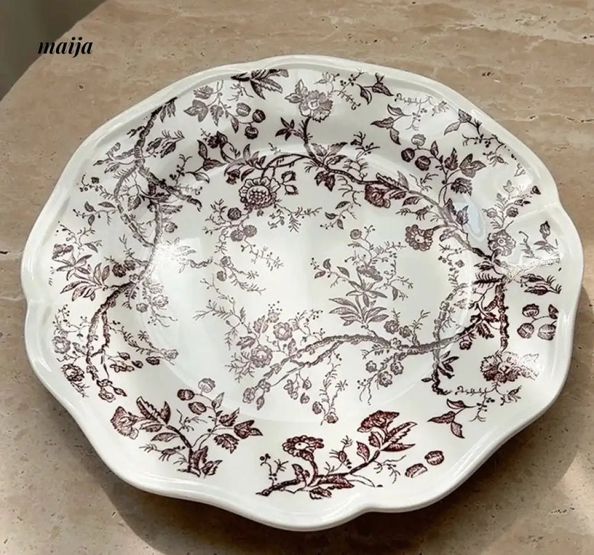 LIVETAI French Retro Ceramic Dinnerware from maija