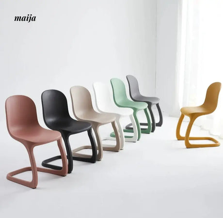 Bruno Plastic Dining Chair from maija