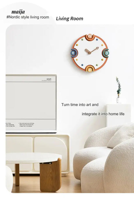 MANDELA Huber Wall Clock from maija