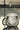 JOTO Hammered Glass Tea Cup with Lid for Thick Tea from MOSE