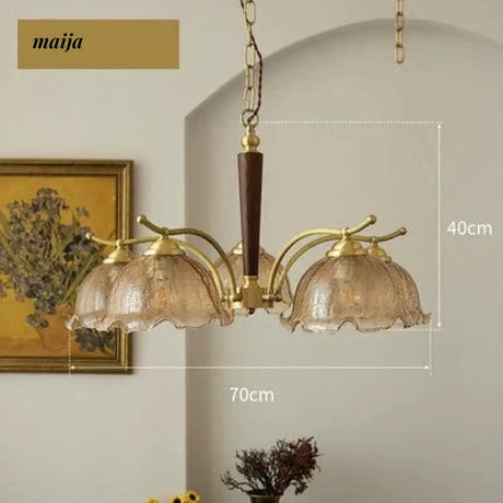 NANCY American Nanyang Style Retro Chandelier from NANCY