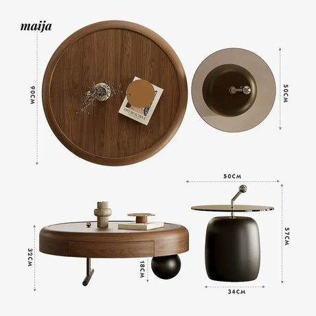 TIDELEADER Gallop Wild Coffee Table from TIDELEADER