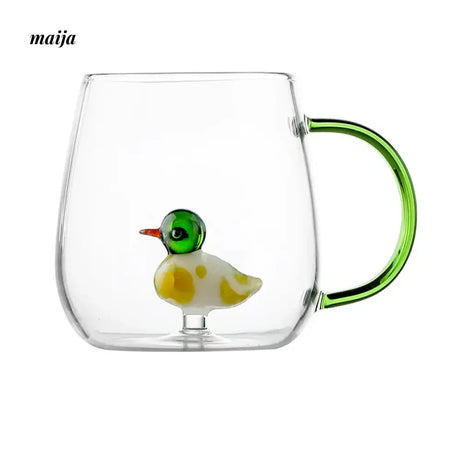 WII 3D Cute Summer Coffee Glass Cup from WII