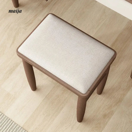 FUYUKI Lawton Dressing Stool from KENZAKI