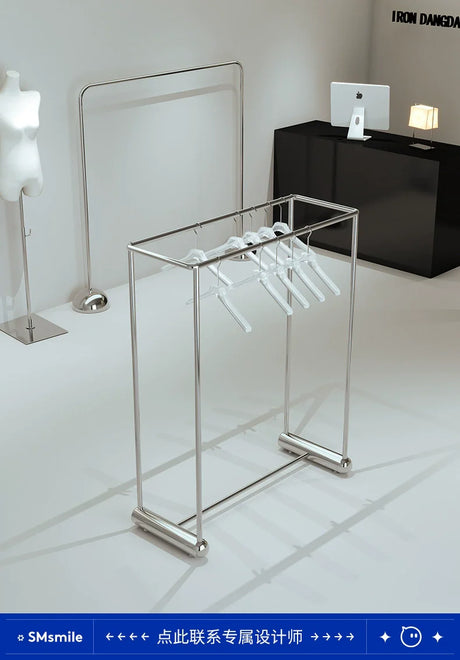 SM Charlotte Double-Layer Clothing Hanger Stand from SM