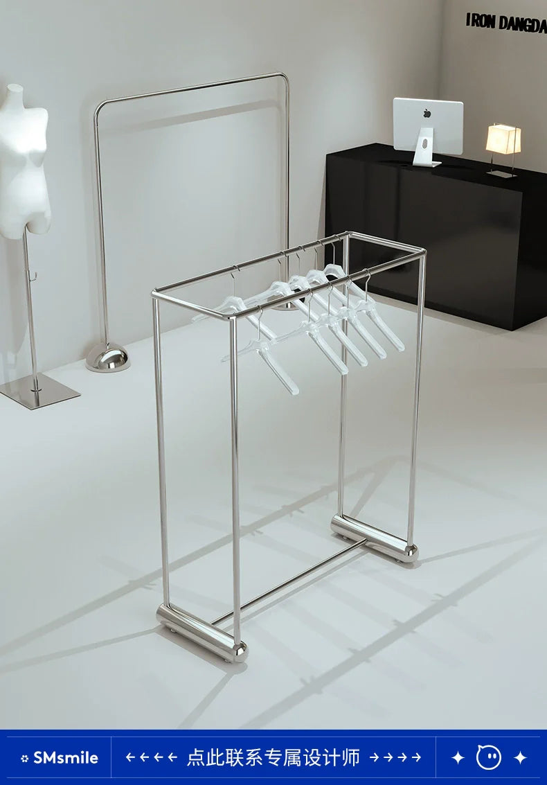 SM Charlotte Double-Layer Clothing Hanger Stand from SM